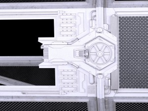 Star Wars Tie Interceptor 3D Модель