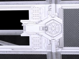 Star Wars Tie Interceptor 3D Model