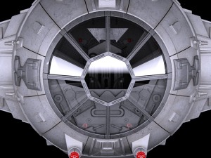 Star Wars Tie Interceptor 3D Модель