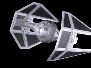 Star Wars Tie Interceptor 3D Модель