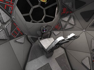 Star Wars Tie Interceptor 3D Модель