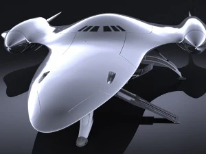 Star Wars Naboo Royal Starship 3D Model