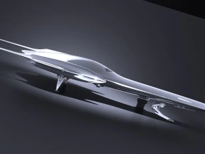 Star Wars Naboo Royal Starship 3D Model