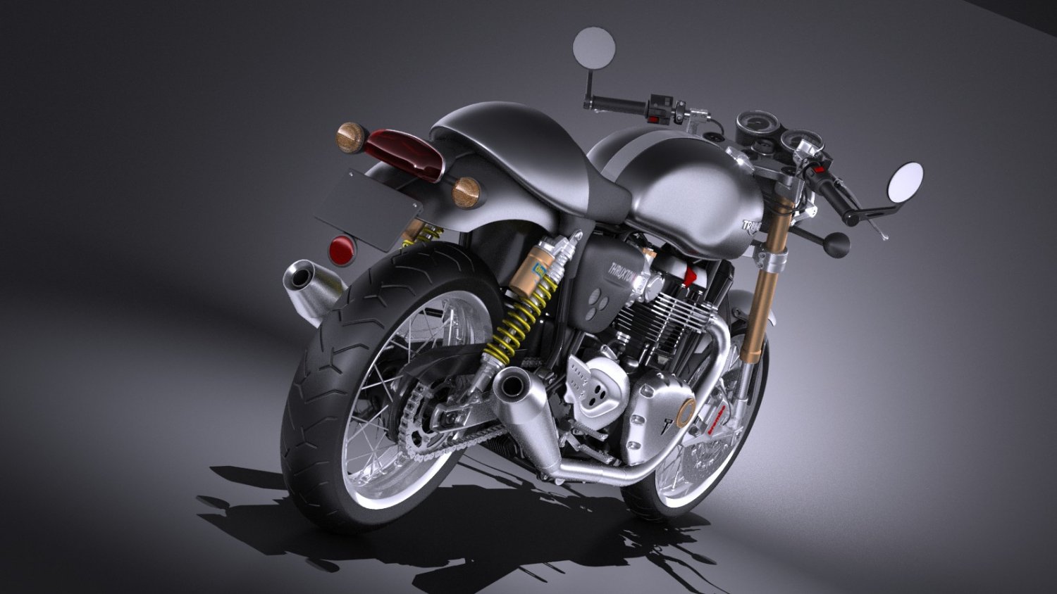 РњРѕС‚РѕС†РёРєР» Triumph Thruxton r