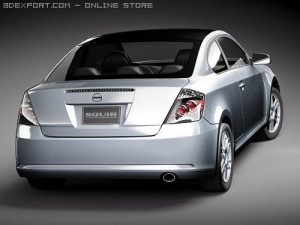 Scion tC 3Dモデル