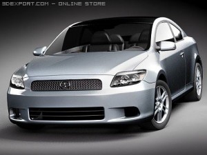 Scion tC 3Dモデル