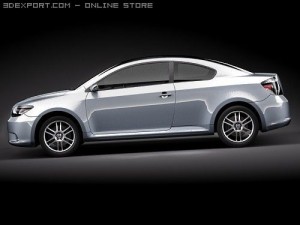 Scion tC 3Dモデル
