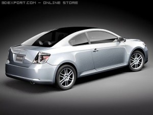 Scion tC 3Dモデル