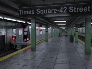 NYC Subway Station 3D मॉडल
