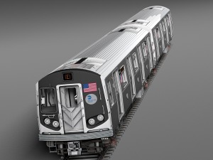NYC Subway Station 3D 模型
