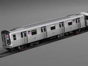 NYC Subway Station 3D 模型