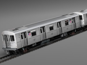 NYC Subway Station 3D 模型