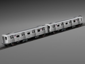 NYC Subway Station 3D 模型