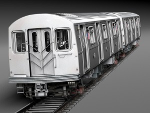 NYC Subway Station 3D 模型