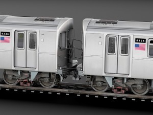 NYC Subway Station 3D 模型