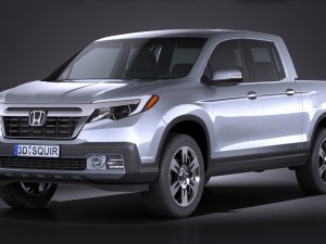 Honda Ridgeline 2017 Modelo 3D