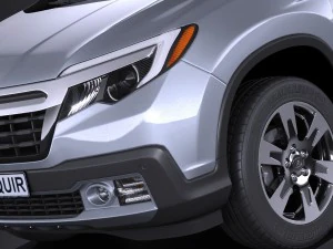 Honda Ridgeline 2017 3D Model