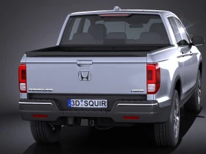 Honda Ridgeline 2017 3D Model