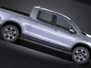 Honda Ridgeline 2017 3D Model