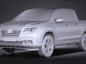 Honda Ridgeline 2017 3D Model
