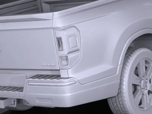 Honda Ridgeline 2017 3D Model