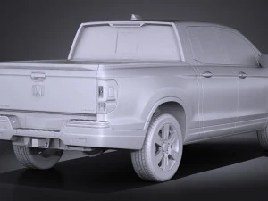 Honda Ridgeline 2017 3D Model