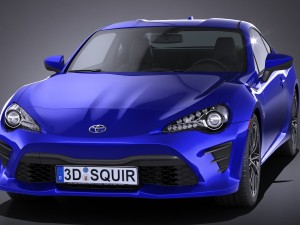 Toyota GT86 2017 3Dモデル