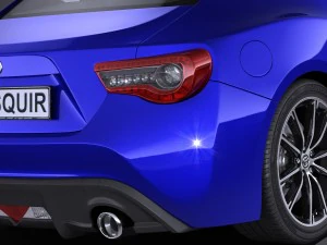 टोयोटा GT86 2017 3D मॉडल