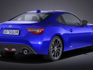 Toyota GT86 2017 3Dモデル