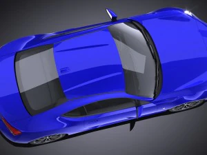 टोयोटा GT86 2017 3D मॉडल