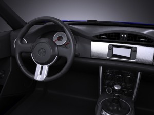 Toyota GT86 2017 3Dモデル
