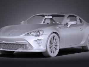 Toyota GT86 2017 3Dモデル