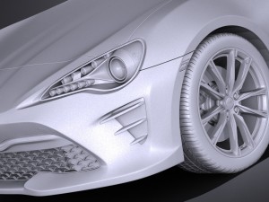 Toyota GT86 2017 3Dモデル