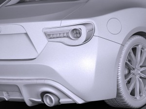 Toyota GT86 2017 3Dモデル