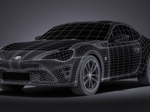 Toyota GT86 2017 3Dモデル