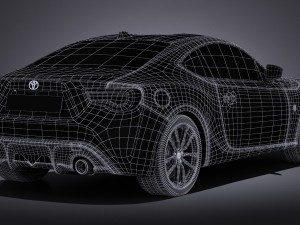Toyota GT86 2017 3Dモデル