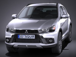 Mitsubishi Outlander Sport 2016 3D Model