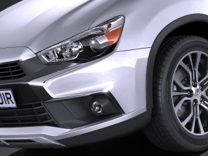 Mitsubishi Outlander Sport 2016 3D Model