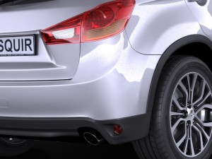 Mitsubishi Outlander Sport 2016 3D Model