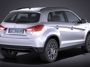 Mitsubishi Outlander Sport 2016 3D Model