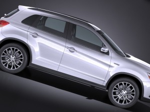 Mitsubishi Outlander Sport 2016 3D Model