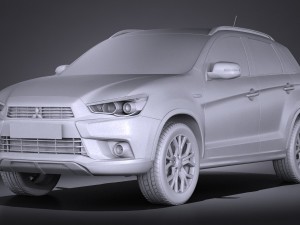 Mitsubishi Outlander Sport 2016 3D Model