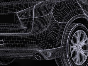 Mitsubishi Outlander Sport 2016 3D Model