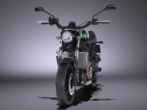Yamaha XSR700 2016 3D Model