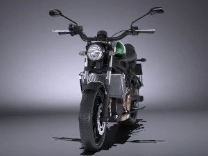 Yamaha XSR700 2016 3D Model