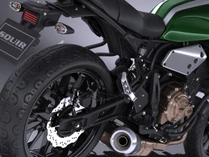 Yamaha XSR700 2016 3D Model
