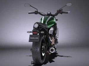 Yamaha XSR700 2016 3D Model