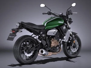 Yamaha XSR700 2016 3D Model