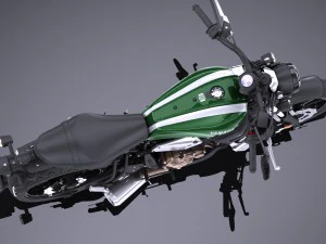 Yamaha XSR700 2016 3D Model