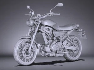 Yamaha XSR700 2016 3D Model
